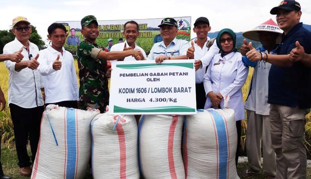Safari Sergap Lombok, BKP Kementan Pastikan Target NTB 58.873 ton Beras